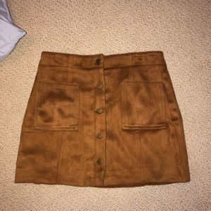 suede skirt
